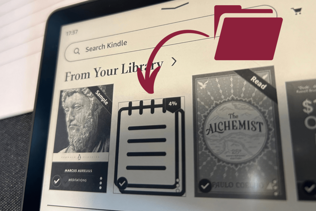 Kindle for note-taking